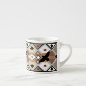 Indianer-Krähe-Spezialtasse Espressotasse (Rechts)
