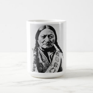 Indianer: Lakota Sitting Bull Fort Buford Kaffeetasse