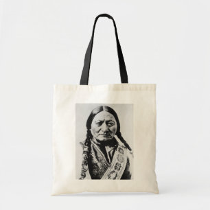 Indianer: Lakota Sitting Bull Fort Buford Tragetasche