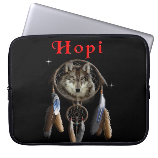 Indianer Laptopschutzhülle (Vorderseite)