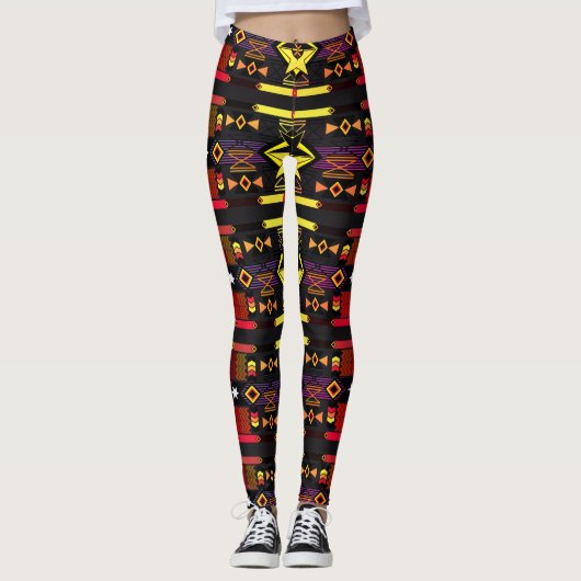 Indianer Leggings (Vorderseite)