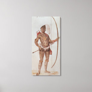 Indianer Leinwanddruck