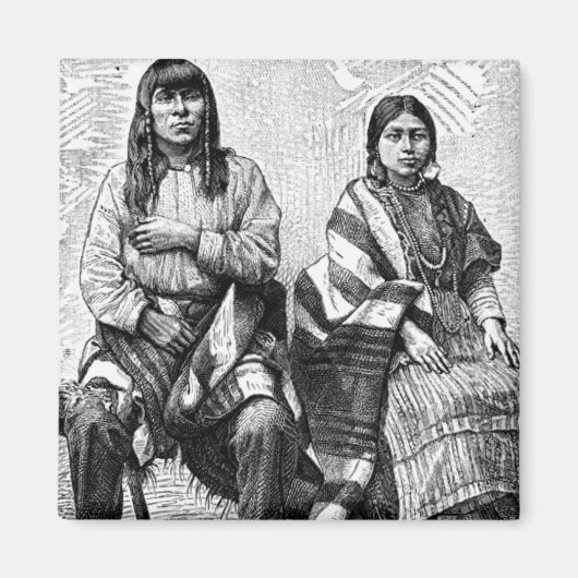 Indianer-Magnet Magnet (Vorne)
