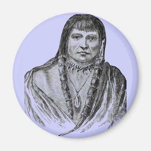 Indianer-Magnet Magnet (Vorne)