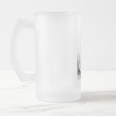 Indianer Mattglas Bierglas (Links)