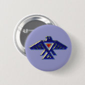 Indianer native american anishinabe ojibwe ojibwa button (Vorne & Hinten)