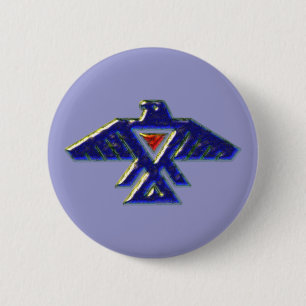 Indianer native american anishinabe ojibwe ojibwa button