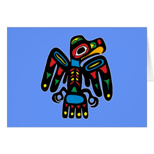 Indianer Native American Rabe raven