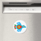 Indianer native american Vogel bird Magnet (In Situ (Geschirrspüler))