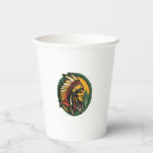 Indianer Pappbecher (Vorderseite)