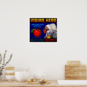 Indianer Poster (Küche)