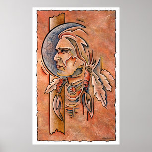 Indianer Poster