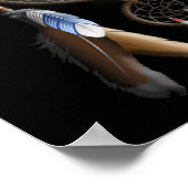 Indianer Poster (Ecke)