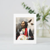 Indianer Postkarte (Stehend Vorderseite)