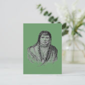 Indianer Postkarte (Stehend Vorderseite)
