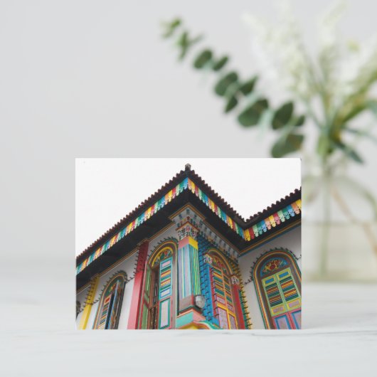 Indianer Postkarte (Stehend Vorderseite)