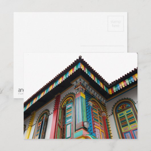 Indianer Postkarte (Vorne/Hinten)