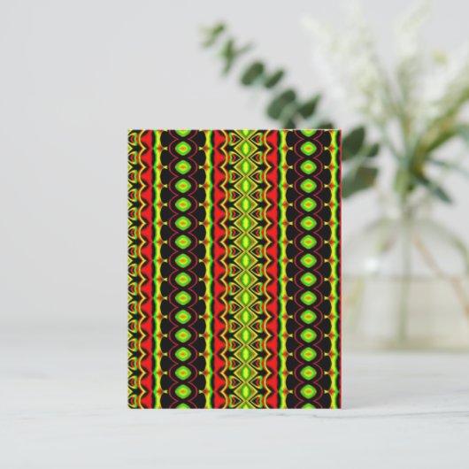 Indianer Postkarte (Stehend Vorderseite)