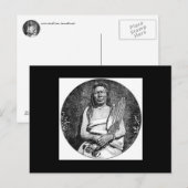 Indianer Postkarte (Vorne/Hinten)