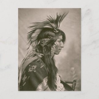 Indianer Postkarte