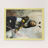 Indianer Puzzle (Horizontal)