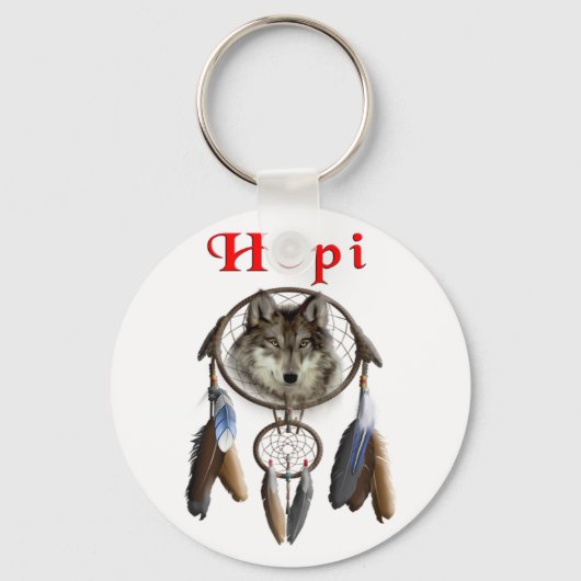 Indianer Schlüsselanhänger (Vorderseite)