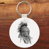 Indianer Schlüsselanhänger (Vorderseite)