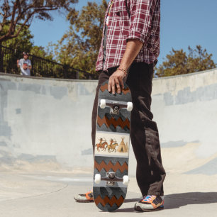 Indianer Skateboard