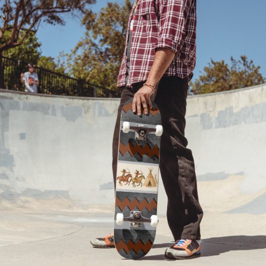 Indianer Skateboard (Außenbereich 2)