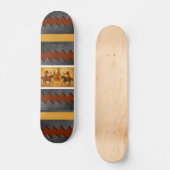 Indianer Skateboard (Vorderseite)