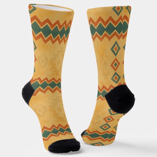 Indianer Socken (Gewinkelt)