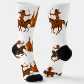 Indianer Socken (Gewinkelt)