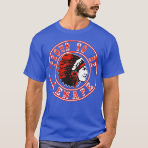 Indianer stolz auf Lenape  T-Shirt