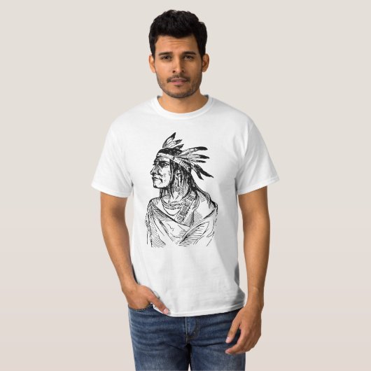 Indianer T-Shirt (Vorne ganz)