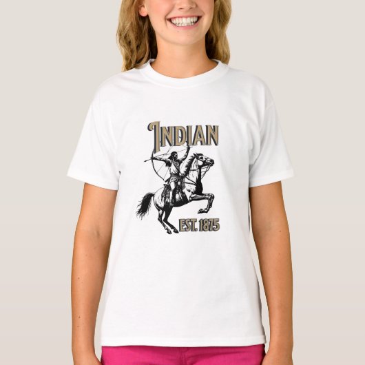 Indianer T-Shirt (Vorderseite)