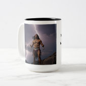 Indianer Zweifarbige Tasse (Vorderseite Links)