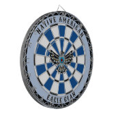 Indianeradler Dartscheibe (Vorderseite Links)