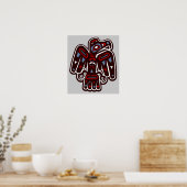 IndianerAmerika Haida Thunderbird Poster (Küche)