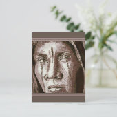 Indianeramerikaner 2004 zeichnend postkarte (Stehend Vorderseite)