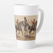 Indianeramerikaner (AI erstellt) Milchtasse (Rechte Ecke)