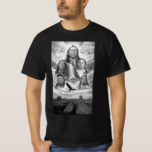 Indianeramerikaner Berühmte indische Chiefs Mens T-Shirt