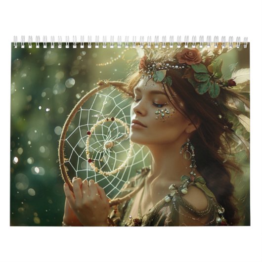 Indianeramerikaner Boho Dreamcatcher Tribal-Fotos Kalender (Titelbild)