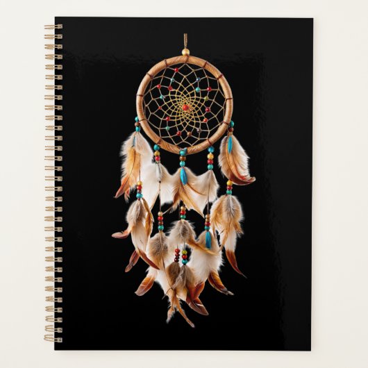 Indianeramerikaner Boho Dreamcatcher Tribal-Fotos Planer (Vorderseite)