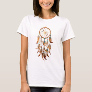 Indianeramerikaner Boho Dreamcatcher Tribal-Fotos T-Shirt
