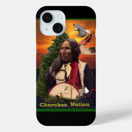 Indianeramerikaner Case-Mate iPhone Hülle (Rückseite)