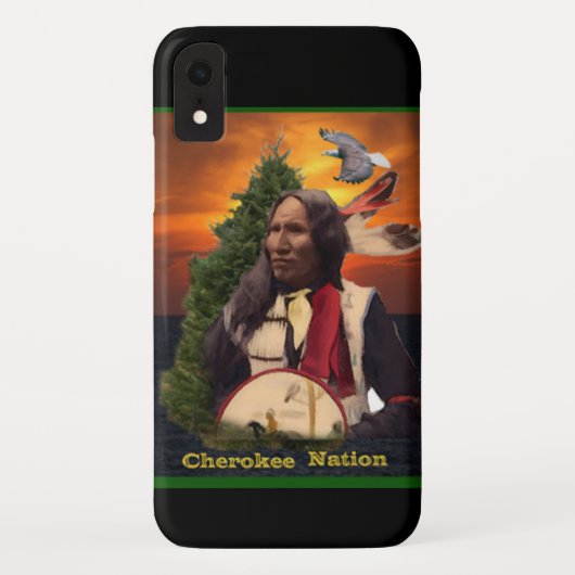 Indianeramerikaner Case-Mate iPhone Hülle (Rückseite)