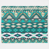 Indianeramerikaner Fleecedecke (Vorderseite (Horizontal))