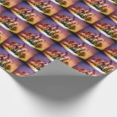 Indianeramerikaner Geschenkpapier (Ecke)