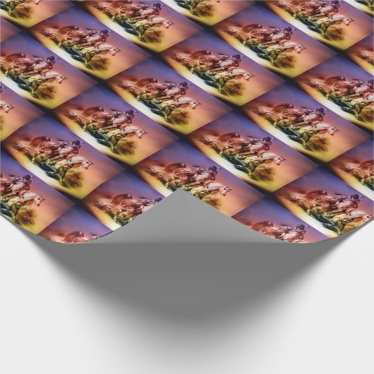 Indianeramerikaner Geschenkpapier (Ecke)