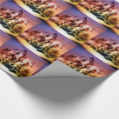 Indianeramerikaner Geschenkpapier (Ecke)